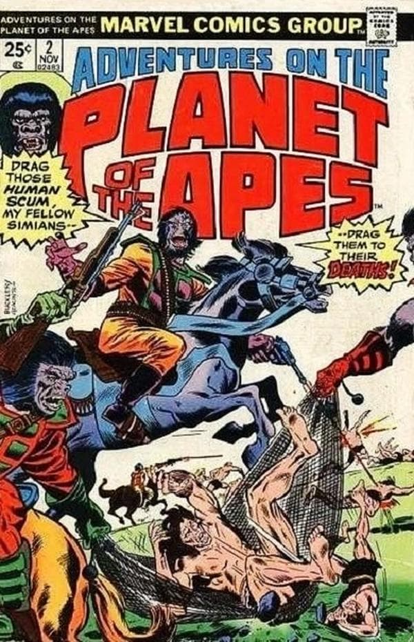 Adventures on the Planet of the Apes #2 cover