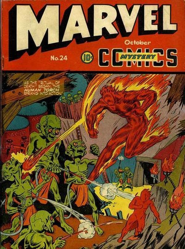 Marvel Mystery Comics #24 cover