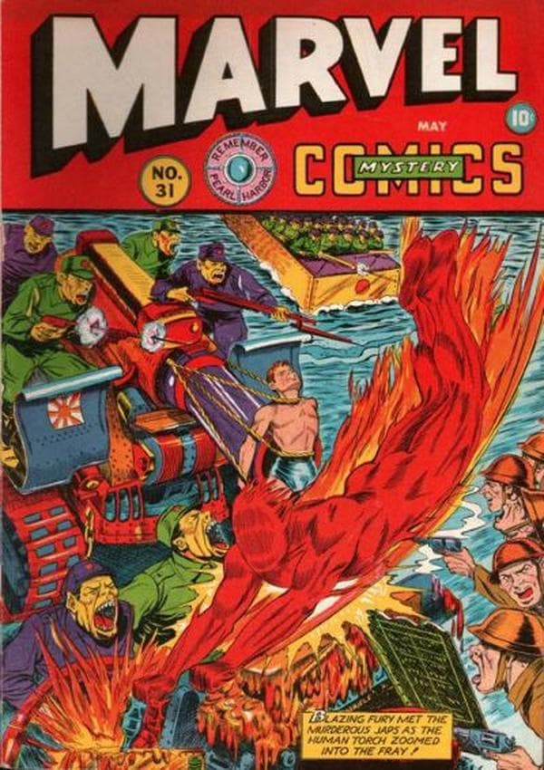 Marvel Mystery Comics #31 cover