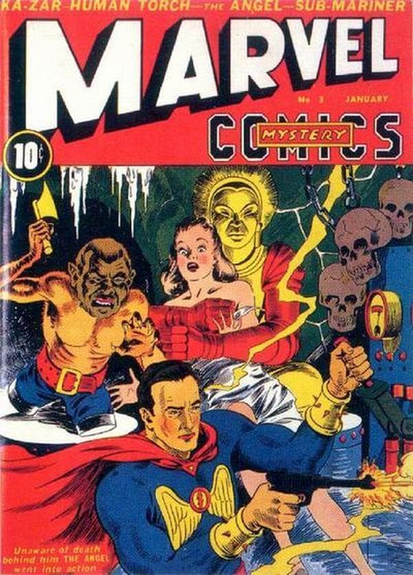 Marvel Mystery Comics #3 cover