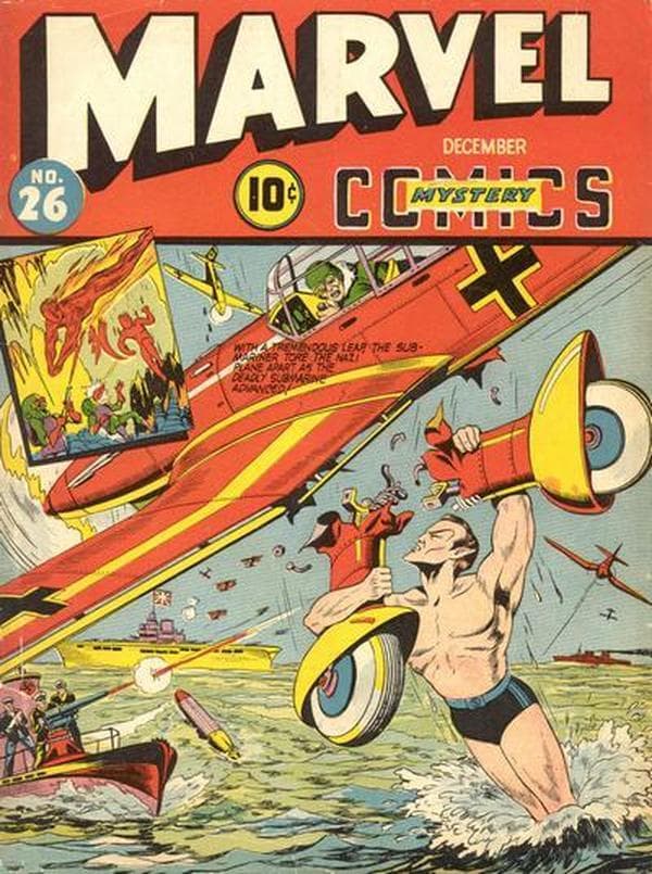 Marvel Mystery Comics #26 cover
