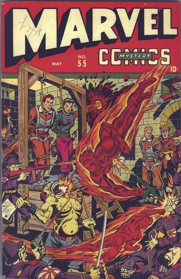 Marvel Mystery Comics #55 cover