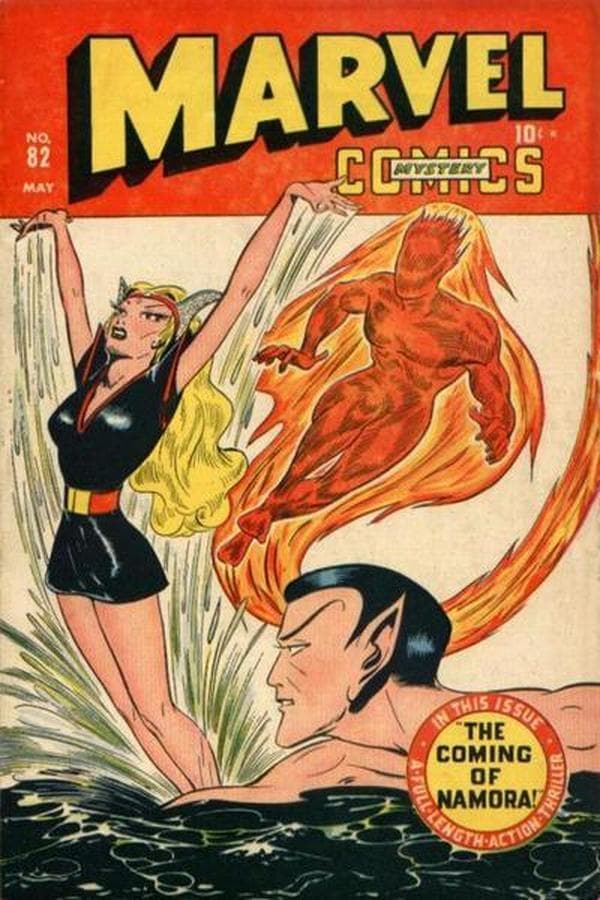 Marvel Mystery Comics #82 cover