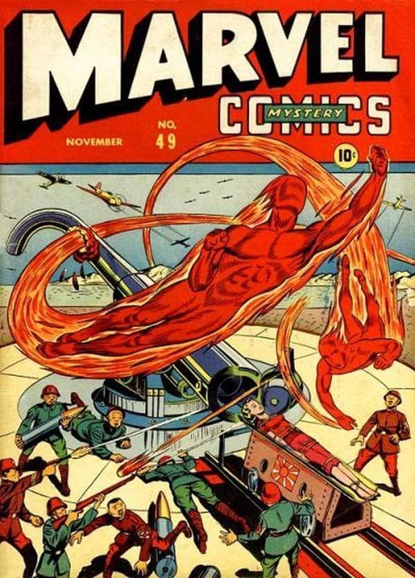 Marvel Mystery Comics #49 cover
