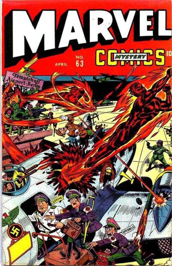 Marvel Mystery Comics #63 cover