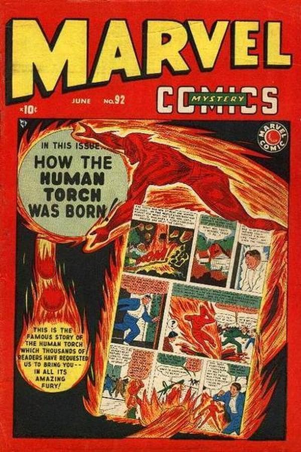 Marvel Mystery Comics #92 cover