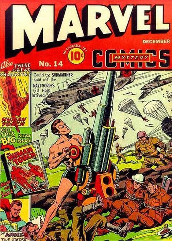 Marvel Mystery Comics #14 cover