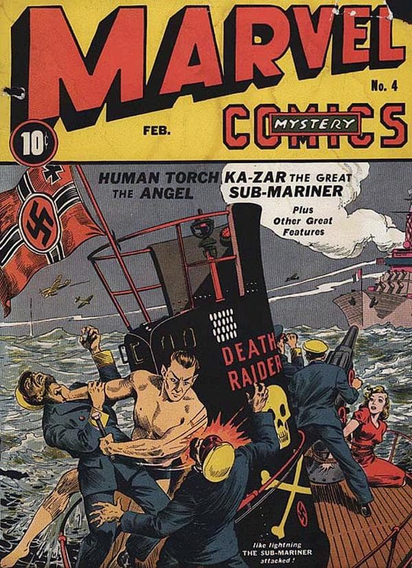 Marvel Mystery Comics #4 cover