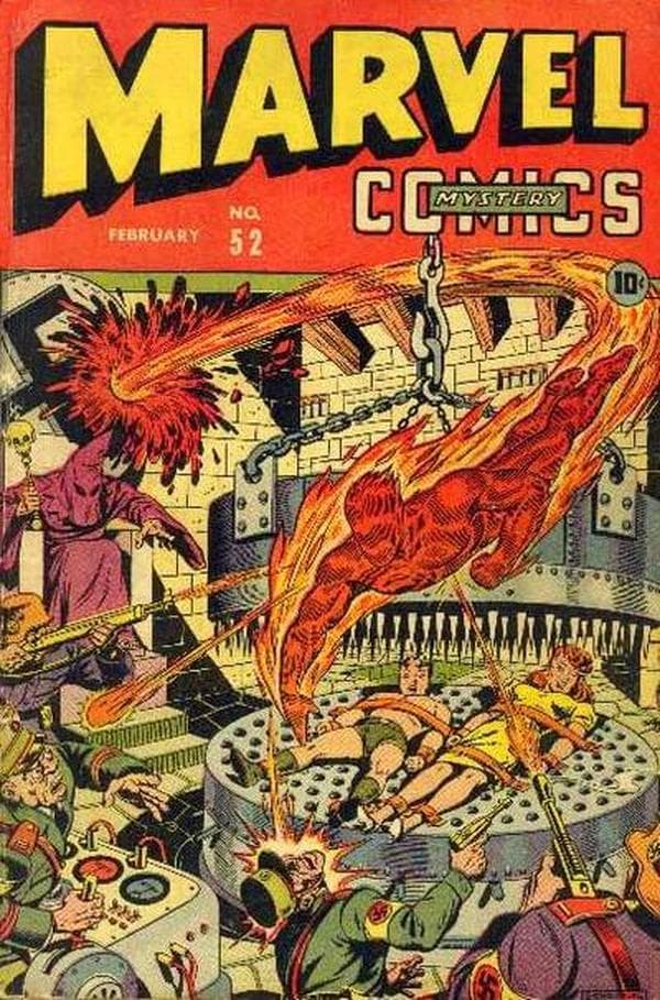 Marvel Mystery Comics #52 cover
