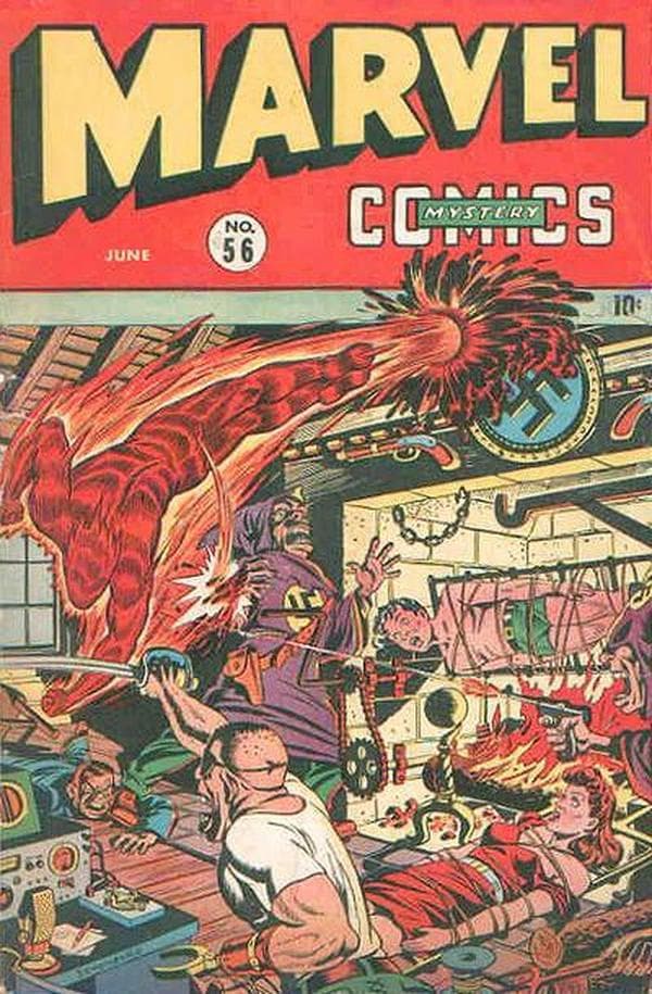 Marvel Mystery Comics #56 cover