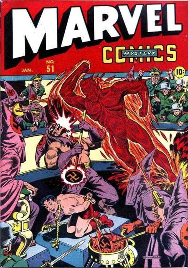 Marvel Mystery Comics #51 cover