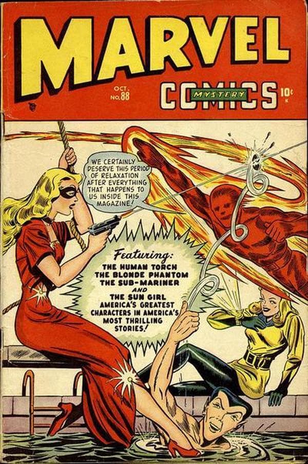 Marvel Mystery Comics #88 cover