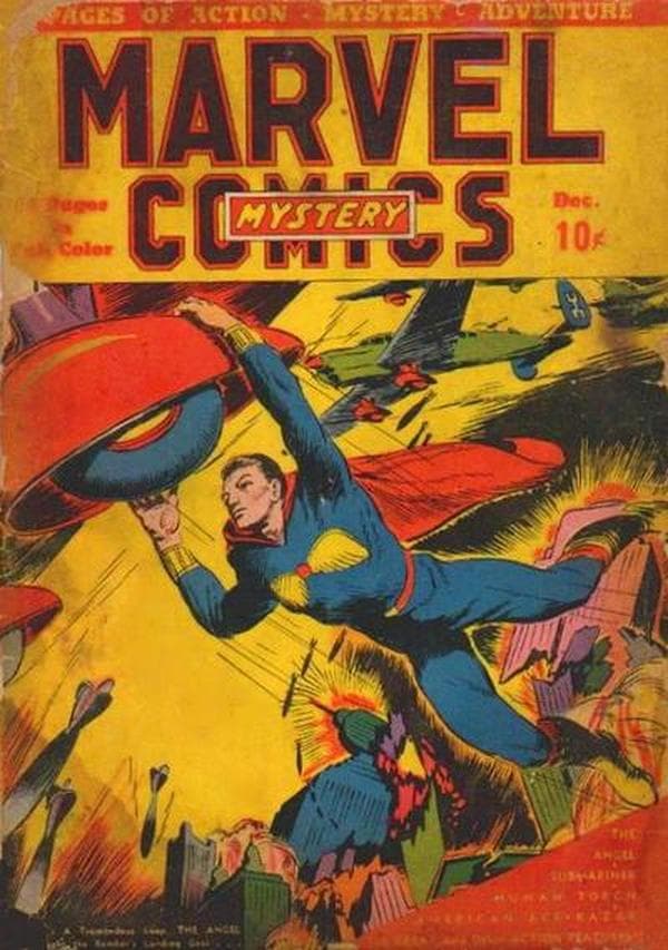 Marvel Mystery Comics #2 cover