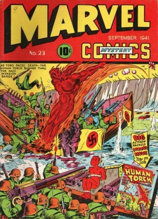 Marvel Mystery Comics #23 cover