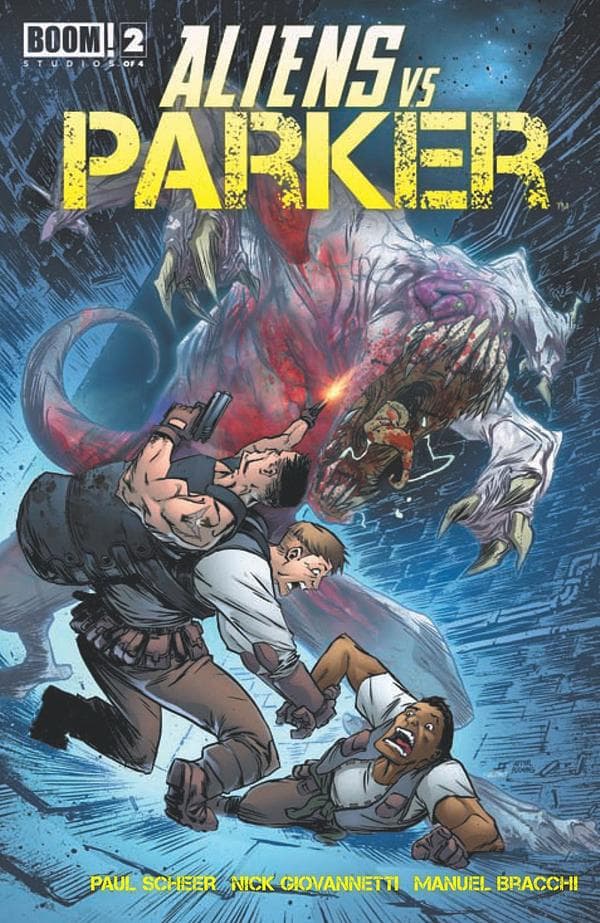 Aliens vs. Parker #2 cover