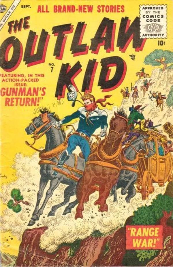 The Outlaw Kid #7 cover
