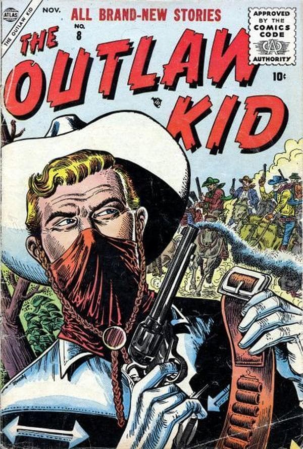 The Outlaw Kid #8 cover