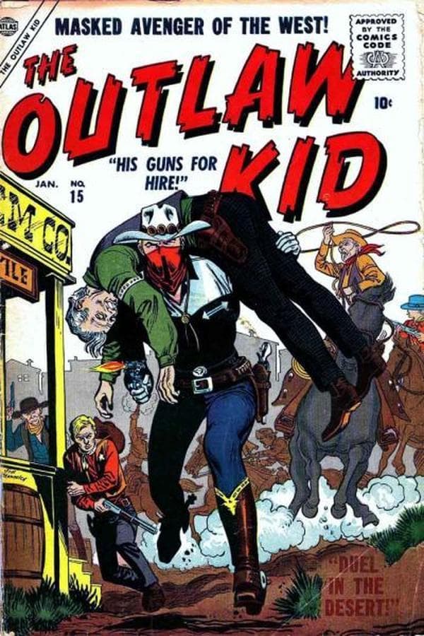 The Outlaw Kid #15 cover