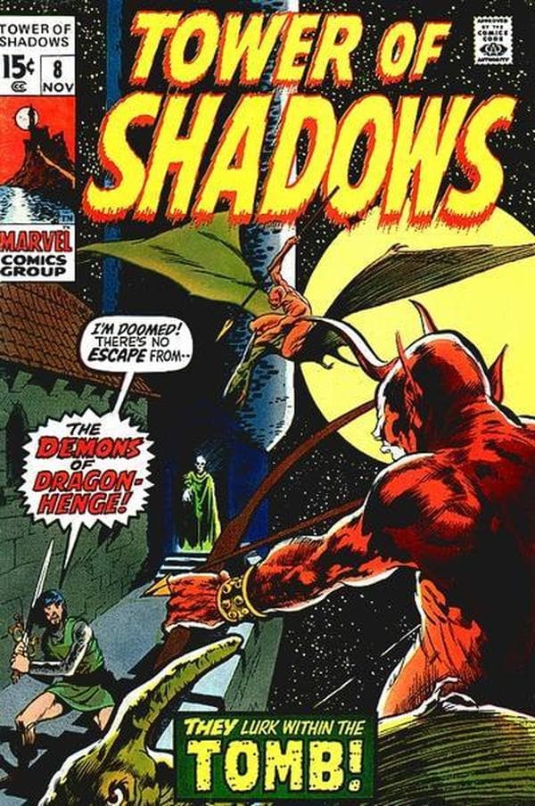 Tower of Shadows #8 cover