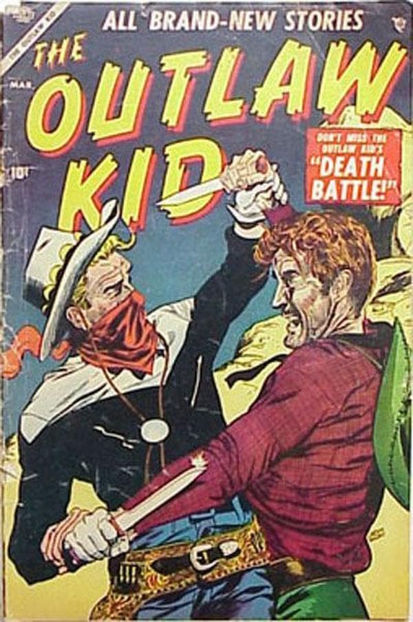 The Outlaw Kid #4 cover