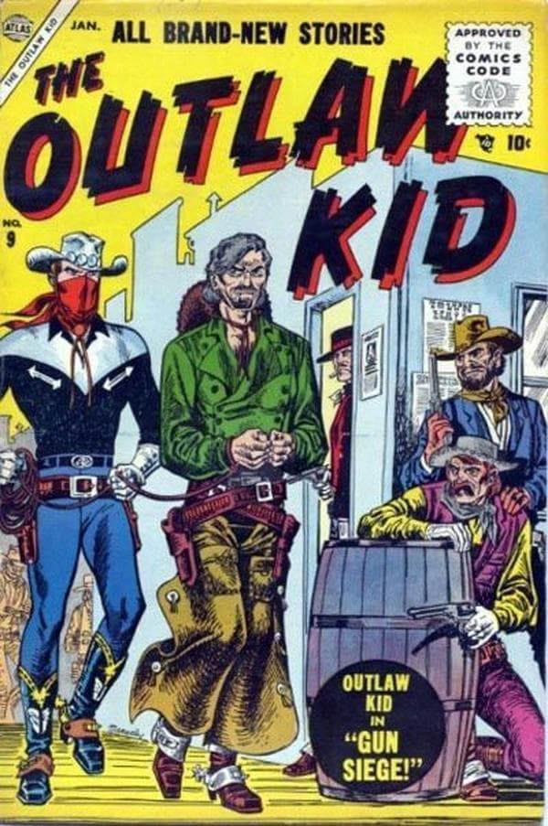 The Outlaw Kid #9 cover