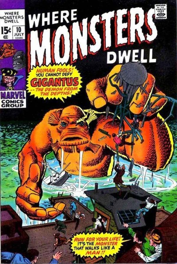 Where Monsters Dwell #10 cover