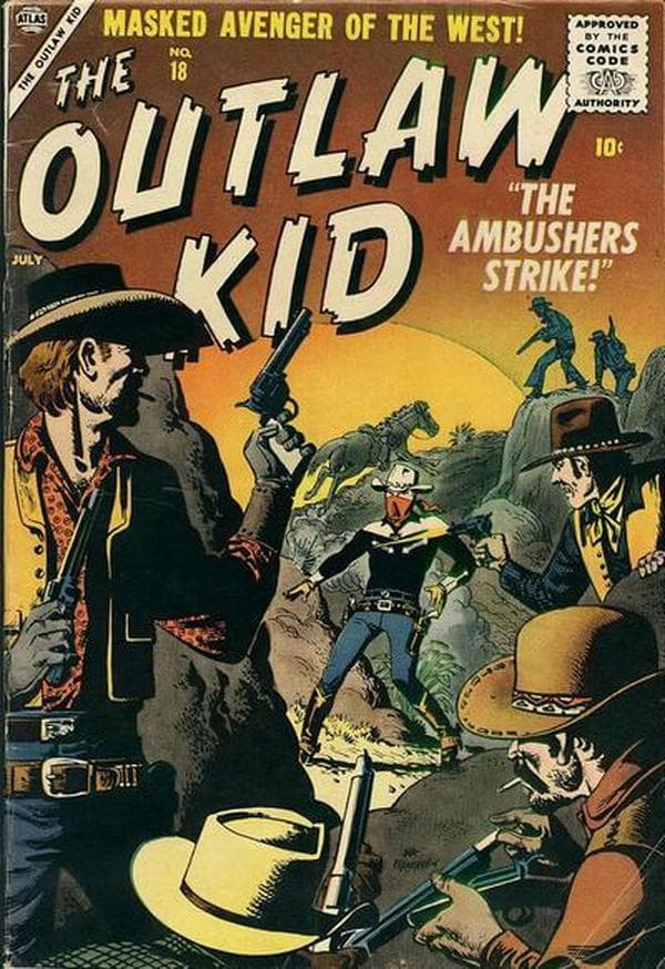 The Outlaw Kid #18 cover