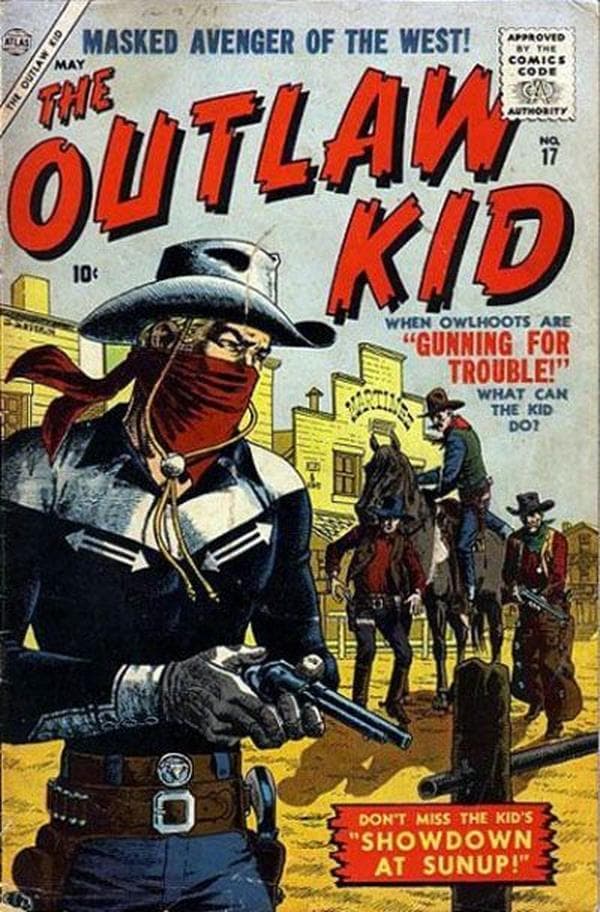 The Outlaw Kid #17 cover