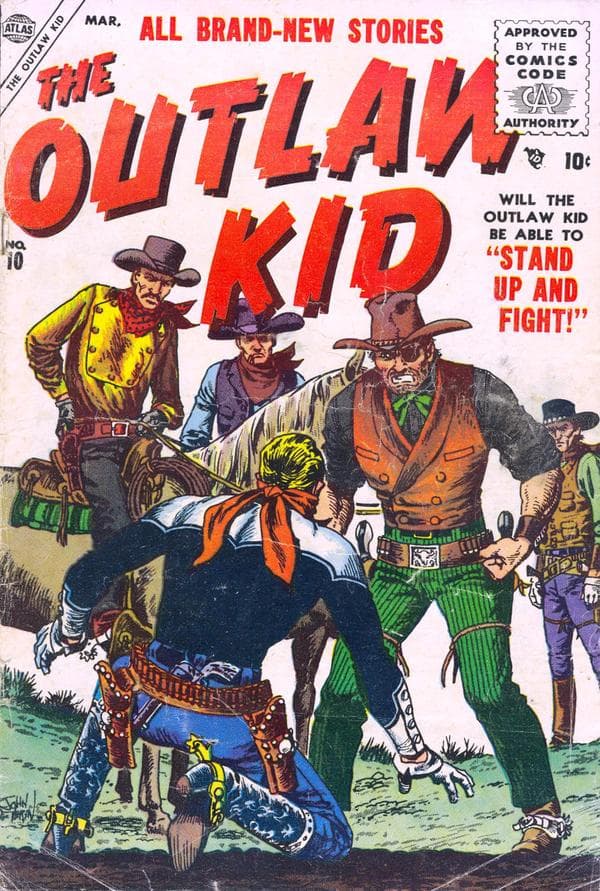 The Outlaw Kid #10 cover