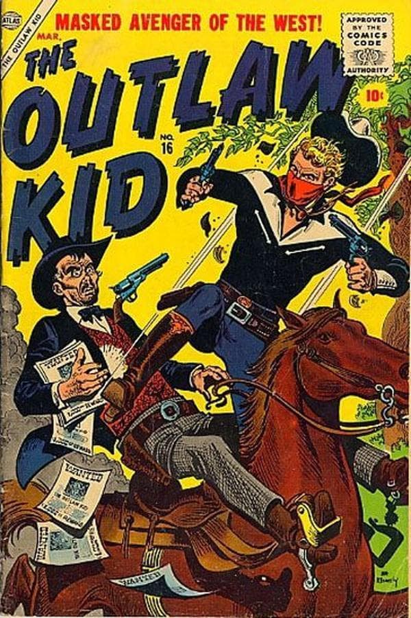 The Outlaw Kid #16 cover