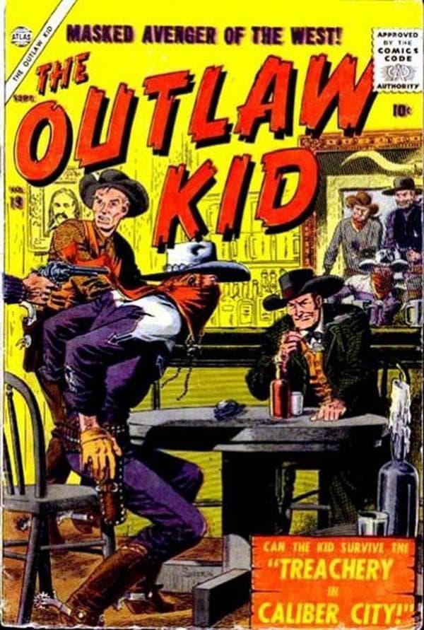 The Outlaw Kid #19 cover