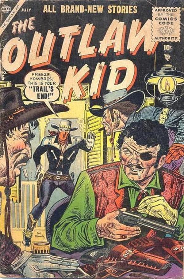 The Outlaw Kid #6 cover