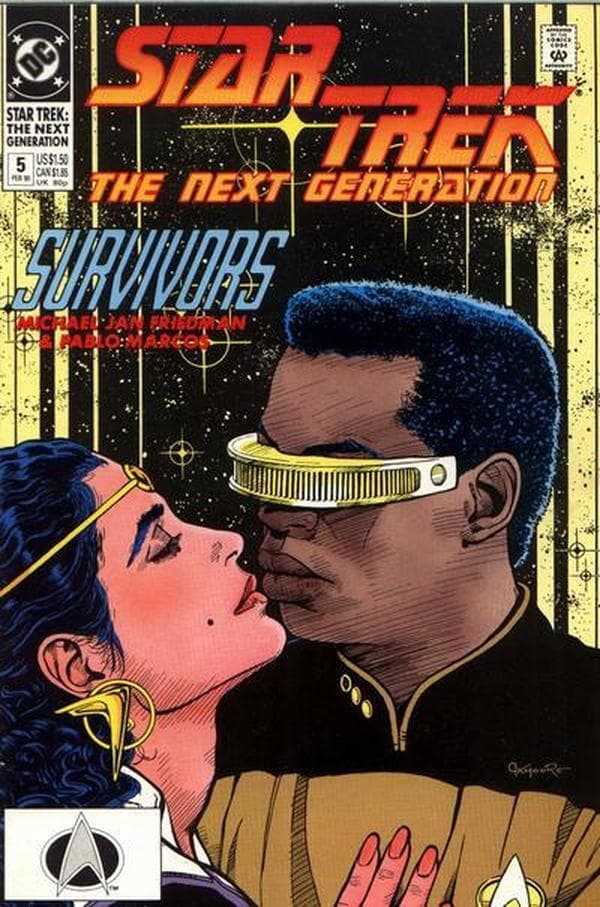 Star Trek: The Next Generation #5 cover