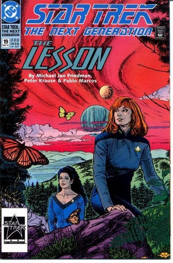 Star Trek: The Next Generation #19 cover