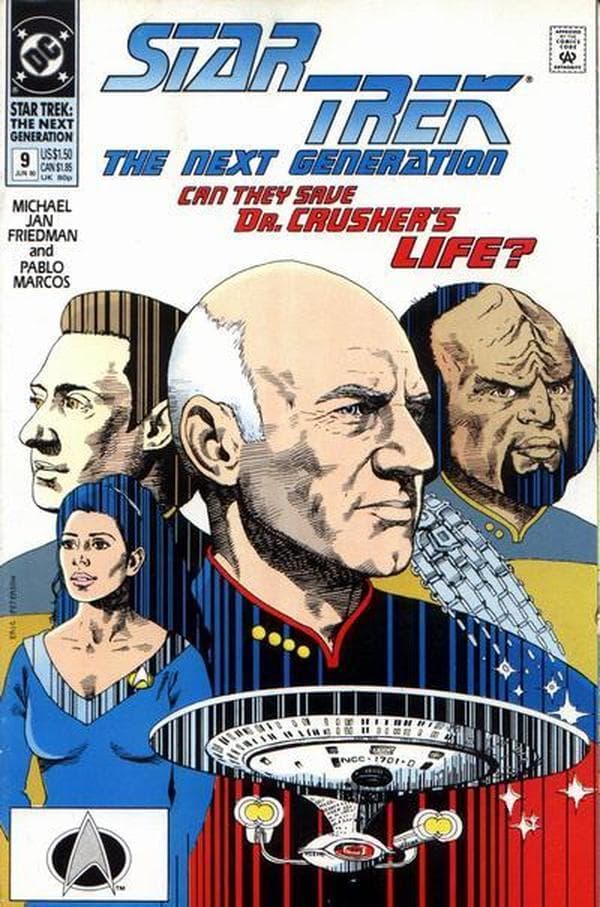 Star Trek: The Next Generation #9 cover