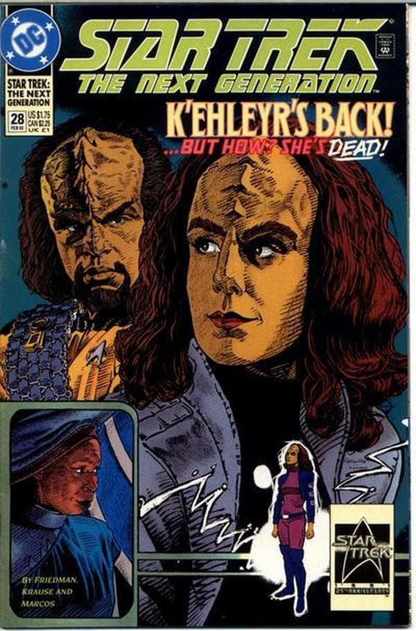 Star Trek: The Next Generation #28 cover