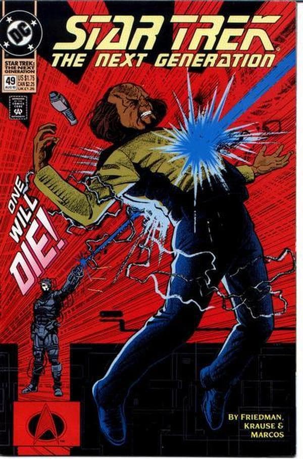 Star Trek: The Next Generation #49 cover