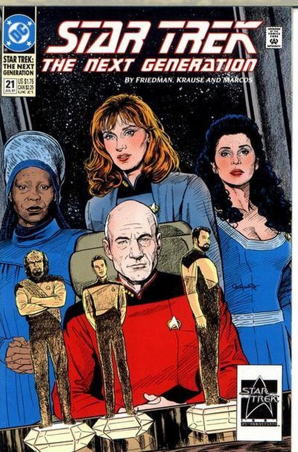 Star Trek: The Next Generation #21 cover