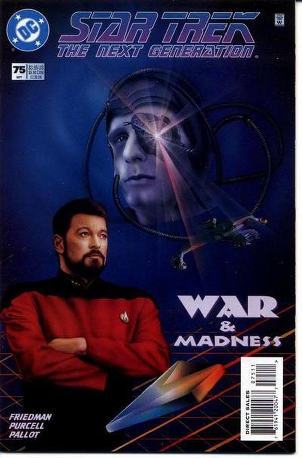 Star Trek: The Next Generation #75 cover