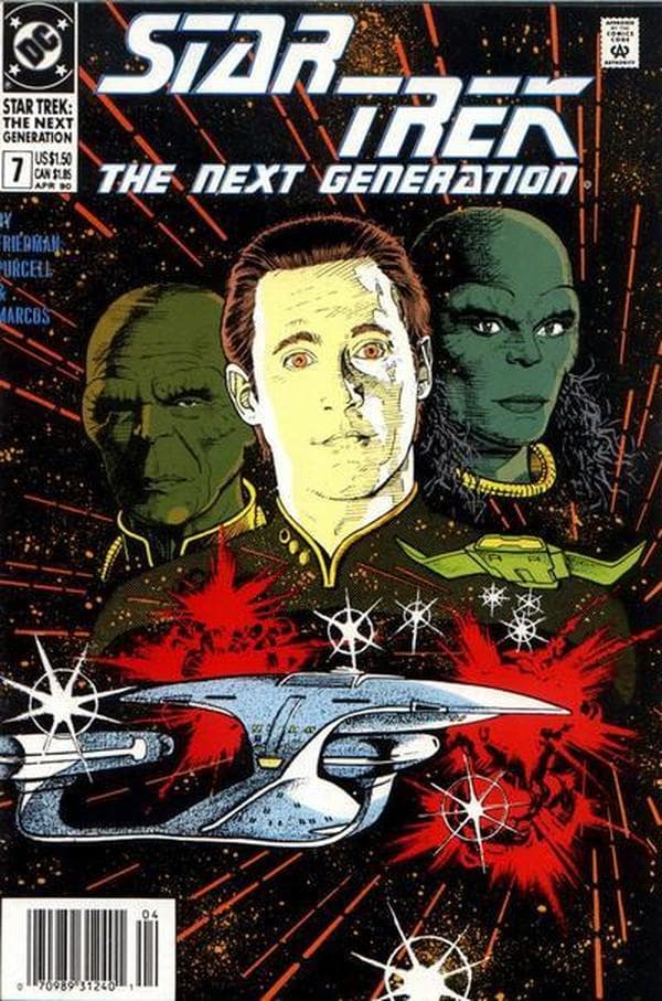 Star Trek: The Next Generation #7 cover