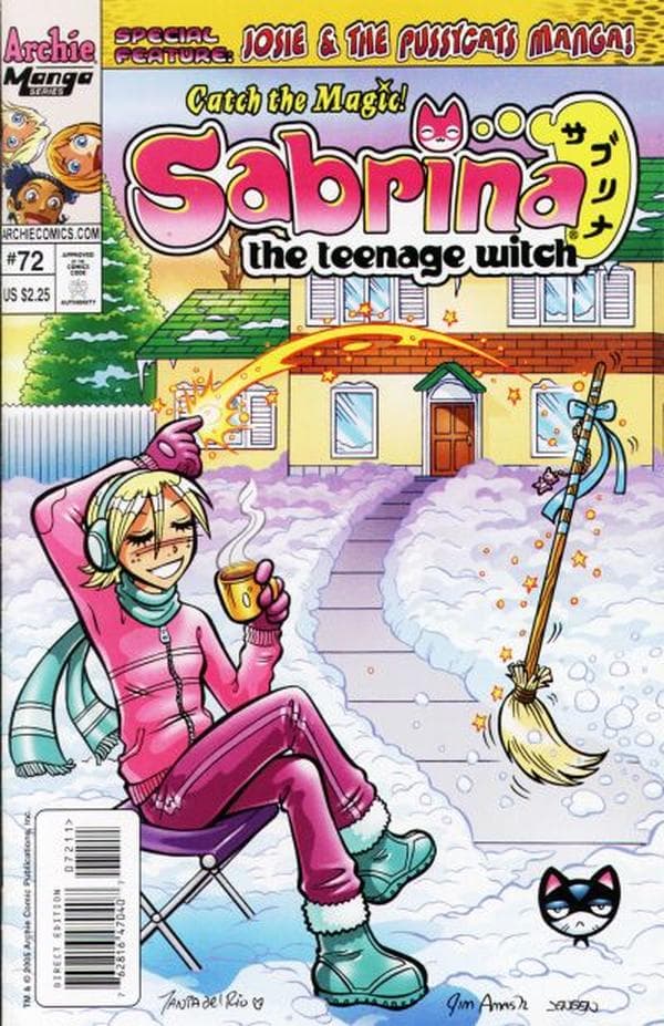 Sabrina the Teenage Witch #72 cover