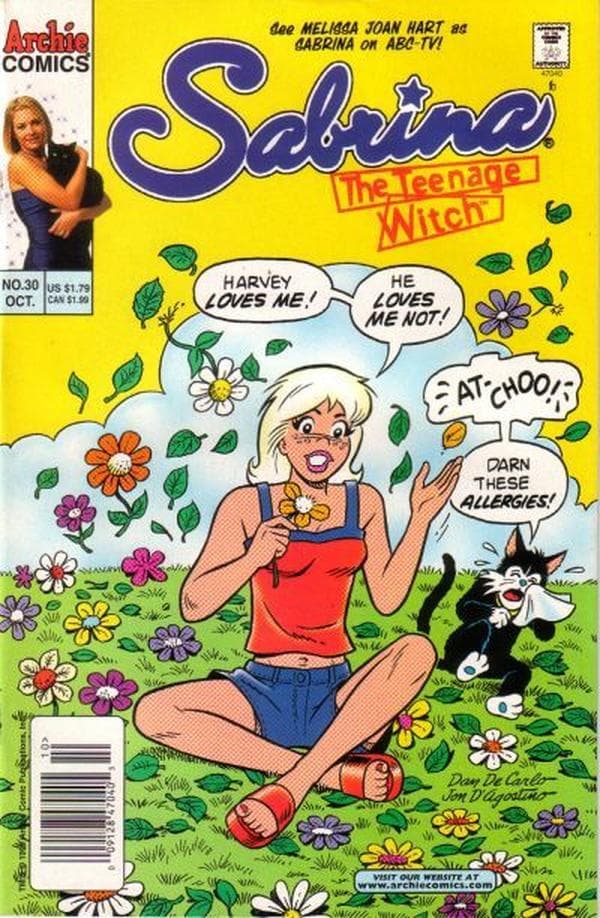 Sabrina the Teenage Witch #30 cover