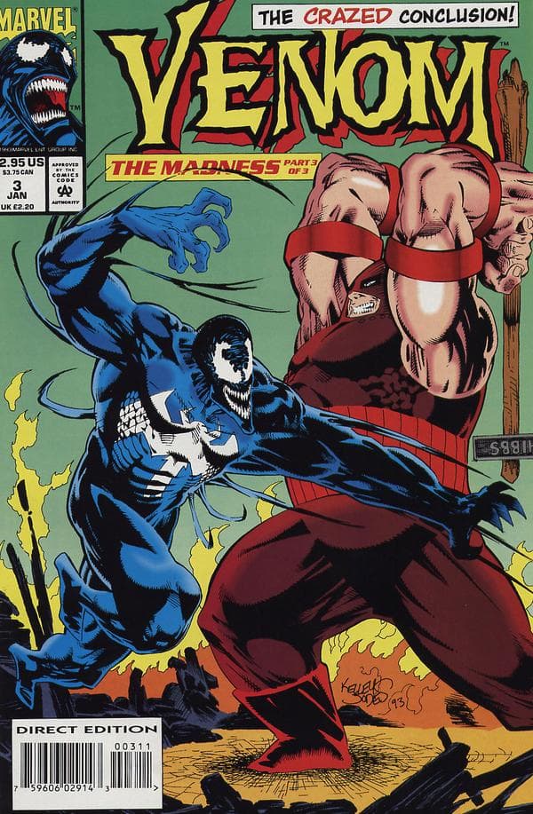 Venom: The Madness #3 cover