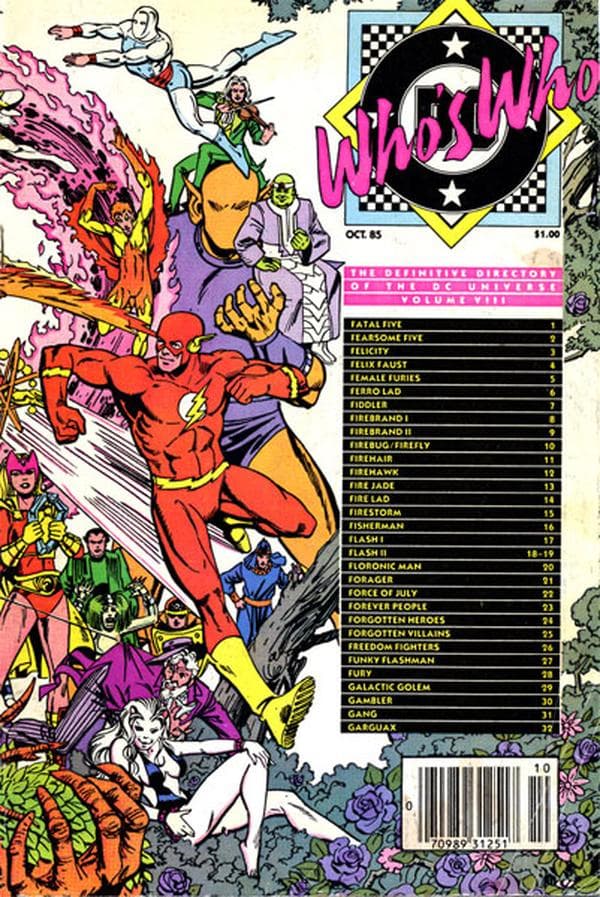 Who's Who: The Definitive Directory of the DC Universe #8 cover