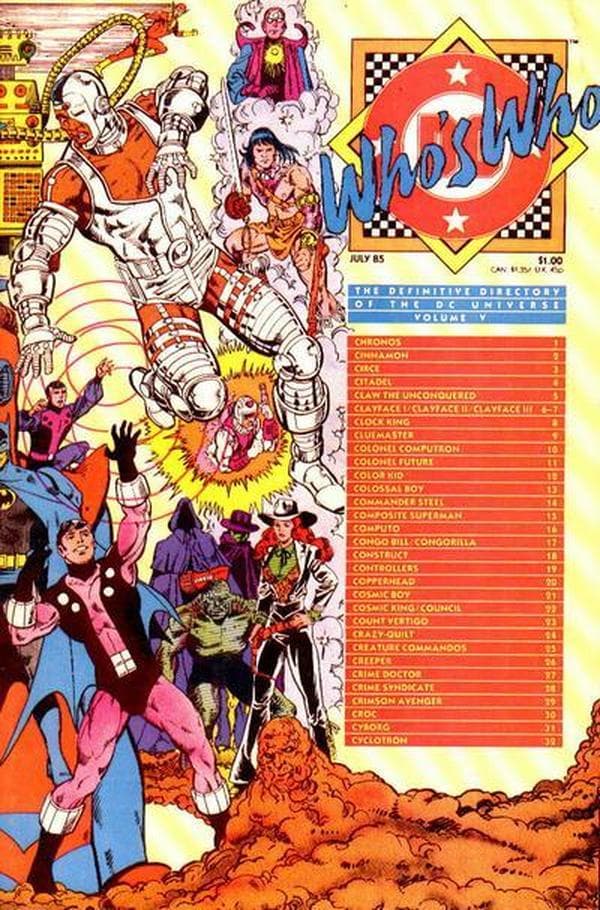 Who's Who: The Definitive Directory of the DC Universe #5 cover