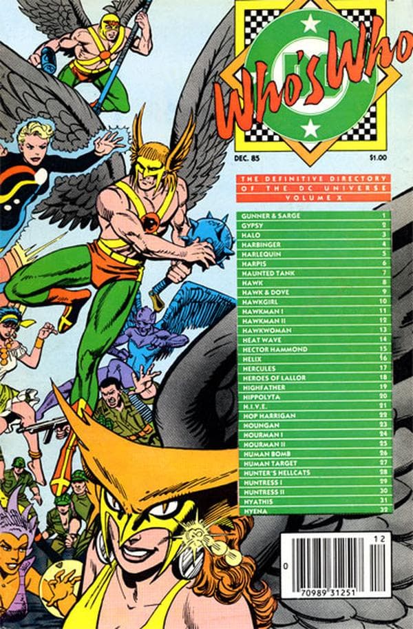 Who's Who: The Definitive Directory of the DC Universe #10 cover