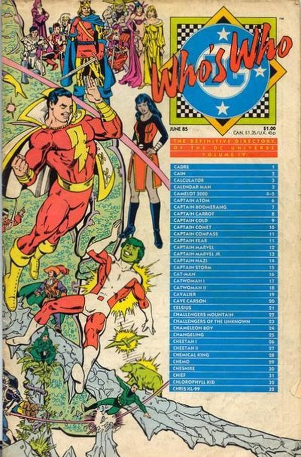 Who's Who: The Definitive Directory of the DC Universe #4 cover