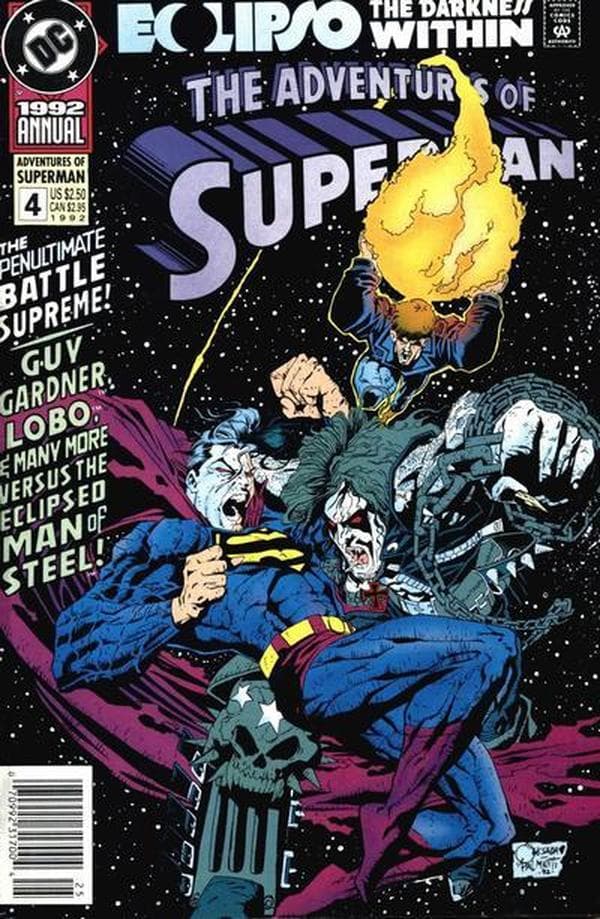 Adventures of Superman Annual #4 cover