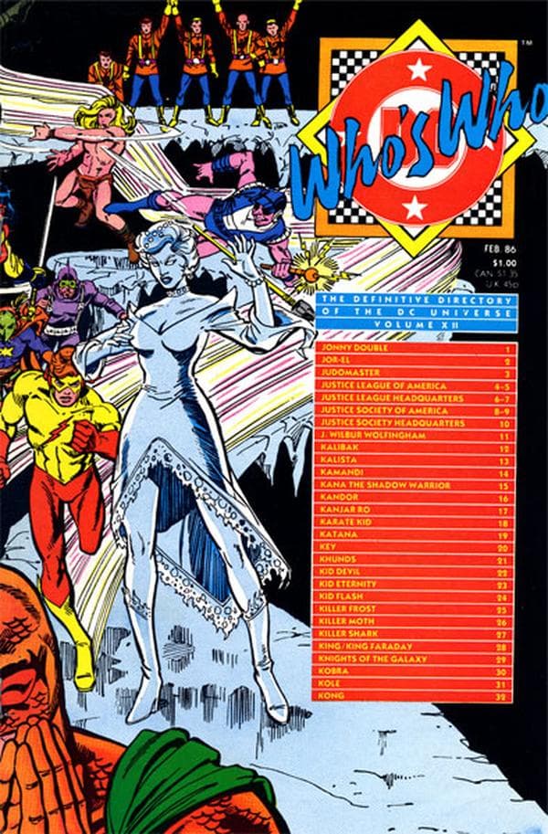 Who's Who: The Definitive Directory of the DC Universe #12 cover