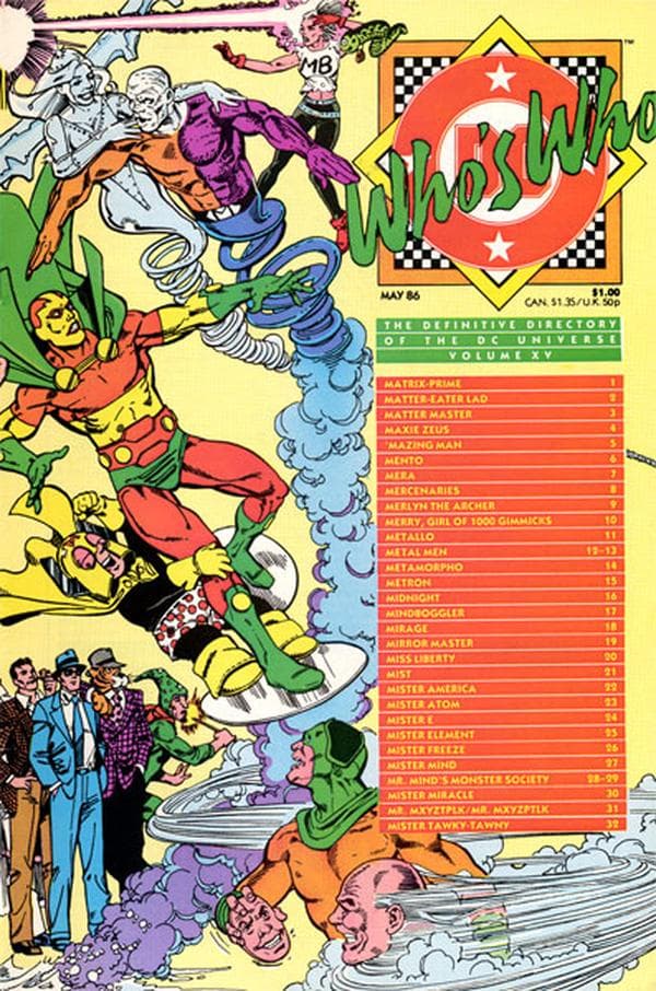 Who's Who: The Definitive Directory of the DC Universe #15 cover